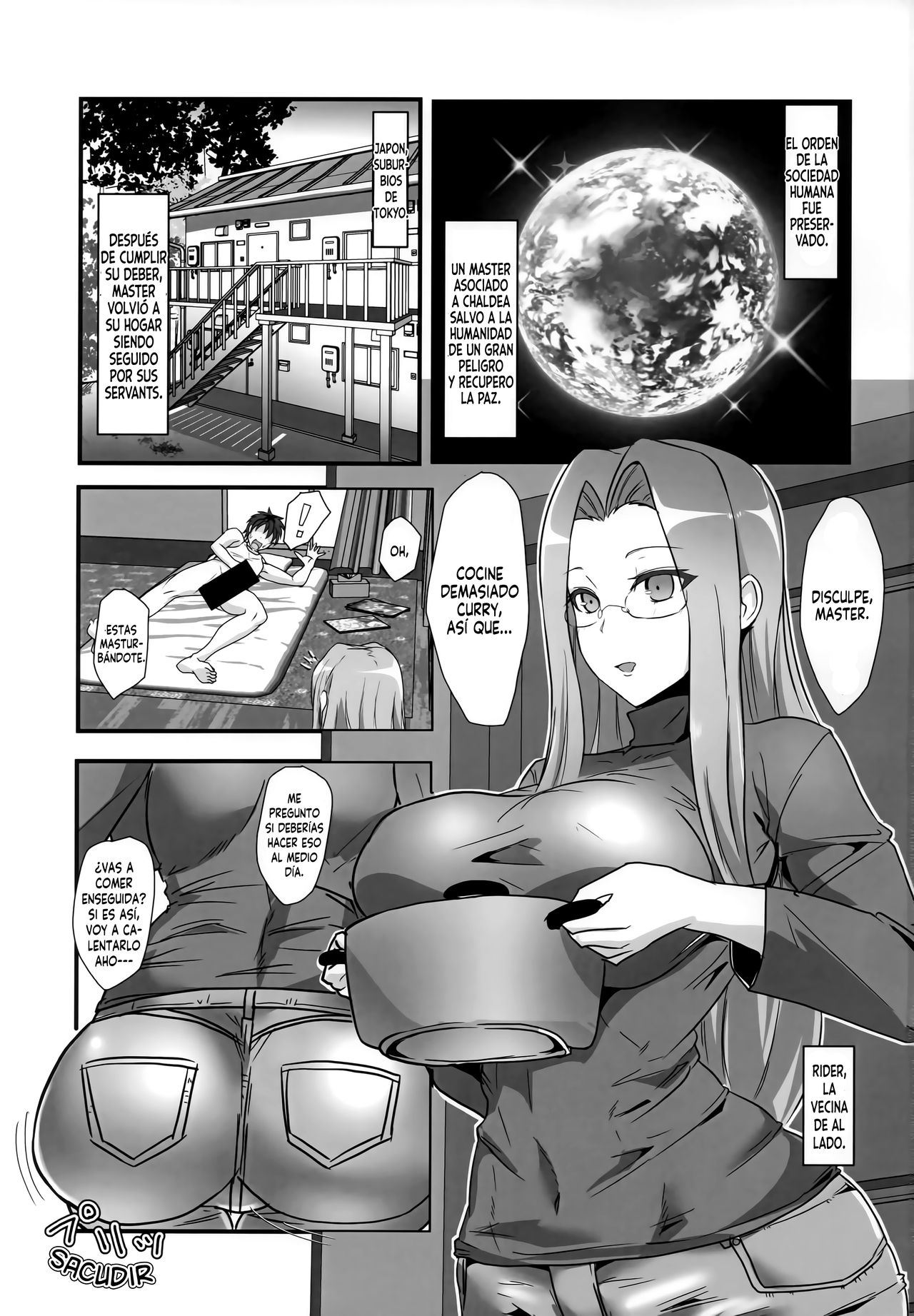 Rider-san to Dousei &amp; Tonari no OL | Viviendo junto con Rider y la servant de al lado page 2 full