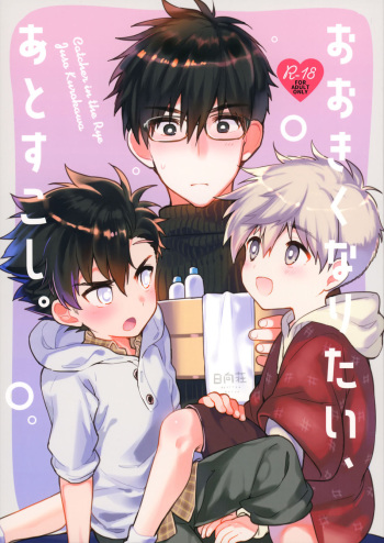 Ookiku Naritai, Ato Sukoshi. cover