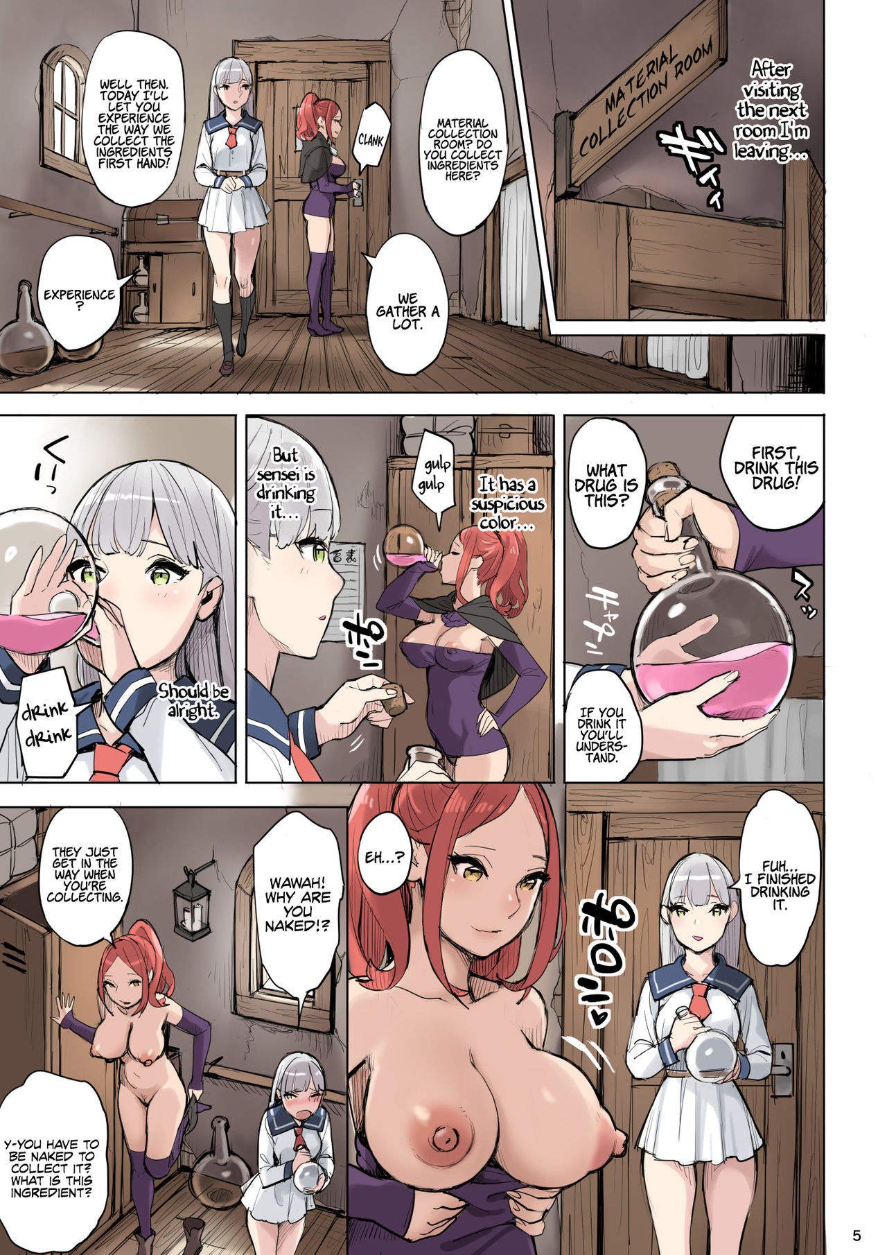 Mahouyaku no Zairyou | The Ingredient for the Magic Potion page 5 full