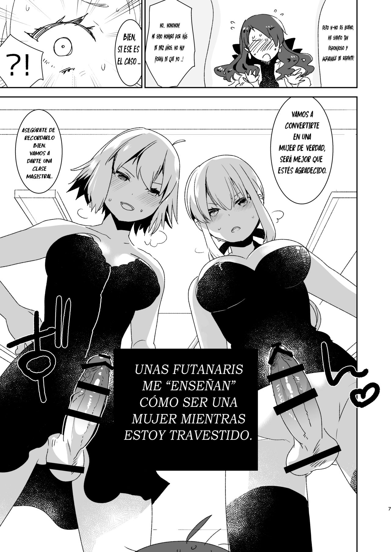 Futanari Alter-tachi ni Josou Shita Ore ga Okasareru Hanashi page 6 full