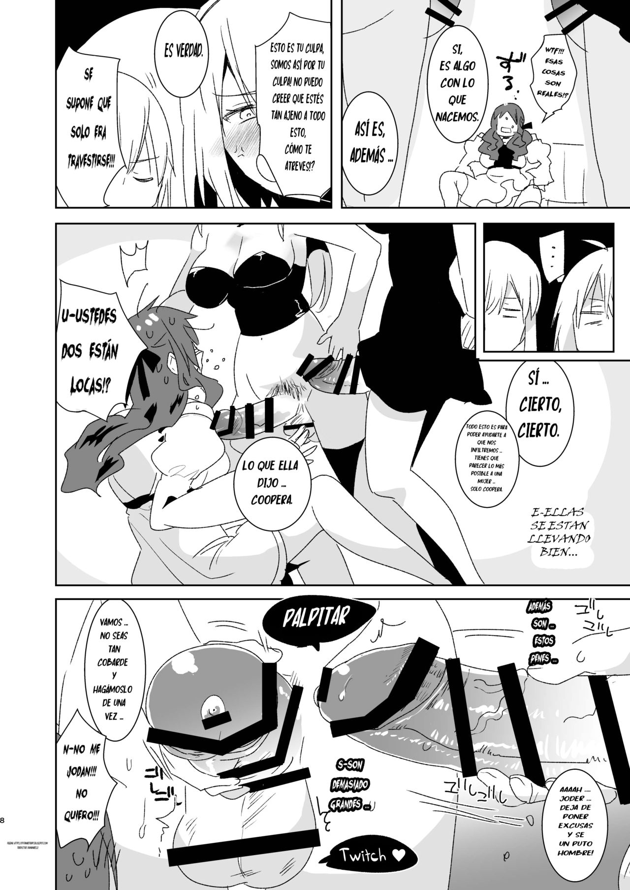 Futanari Alter-tachi ni Josou Shita Ore ga Okasareru Hanashi page 7 full