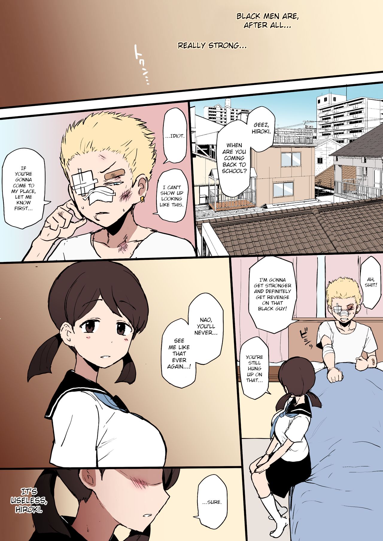 Kokujin no Tenkousei NTR ru - Complete page 2 full