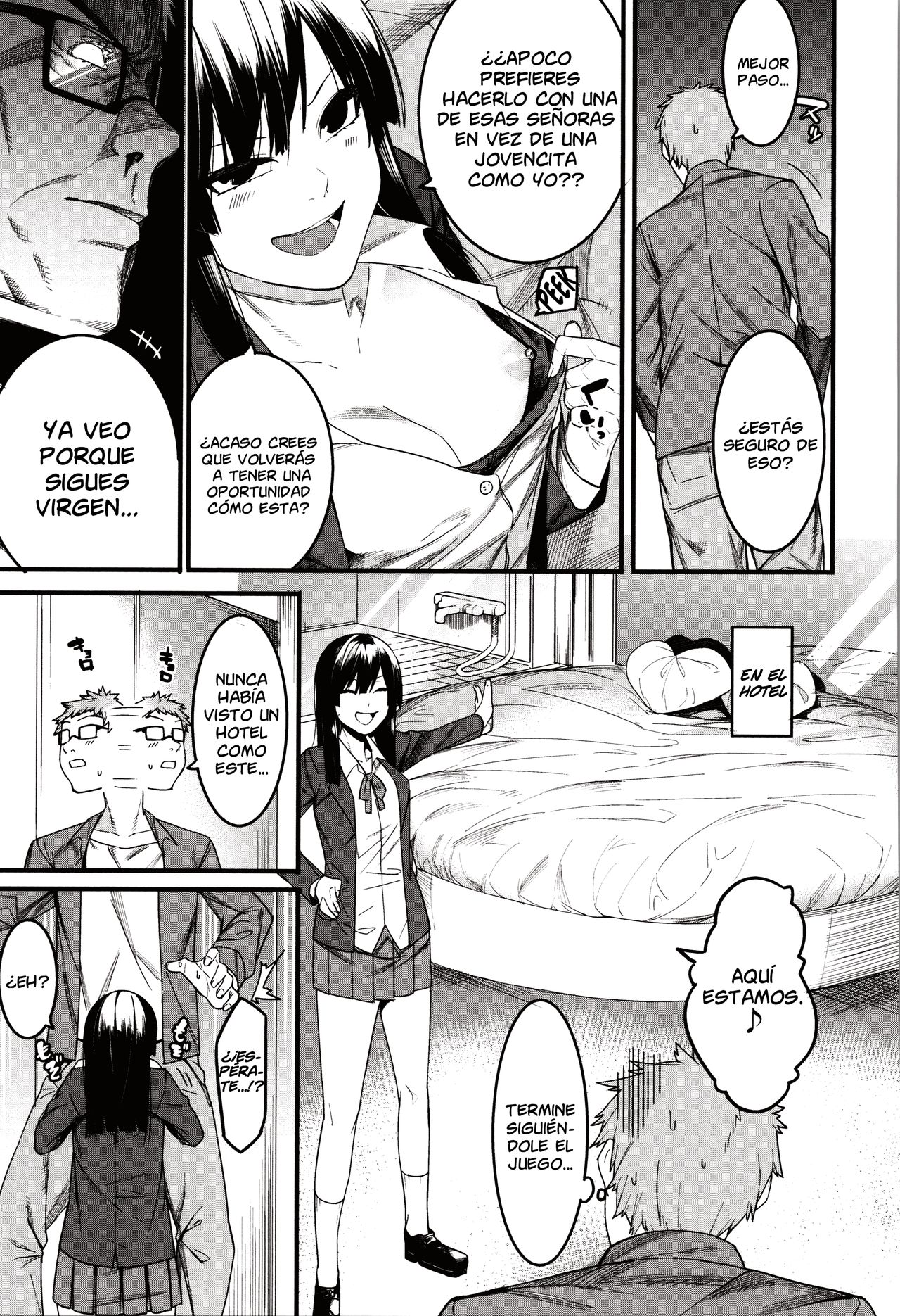 Mizuha ni Oshioki! | ¡El Castigo de Mizuha! page 9 full