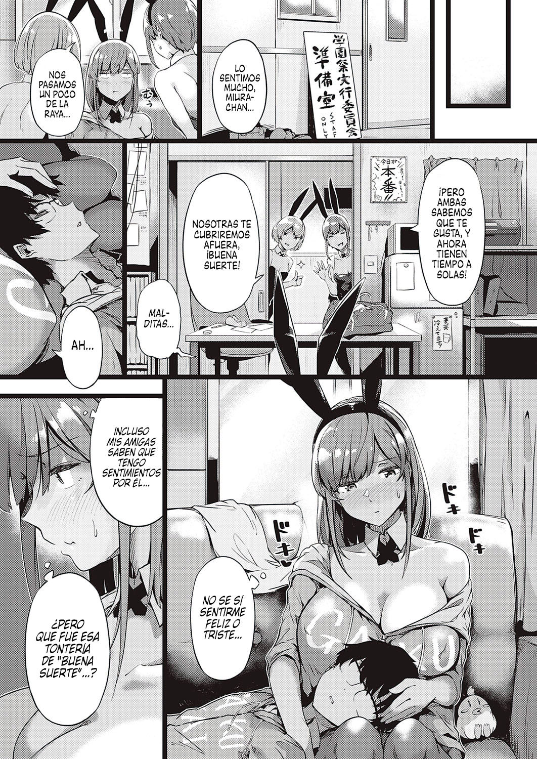 Koisuru Usagi wa Abare Chichi | El Pecho Desenfrenado de una Coneja Enamorada page 7 full