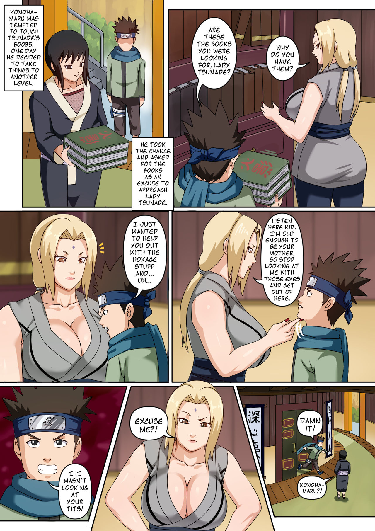 Tsunade's Special Training page 2 full