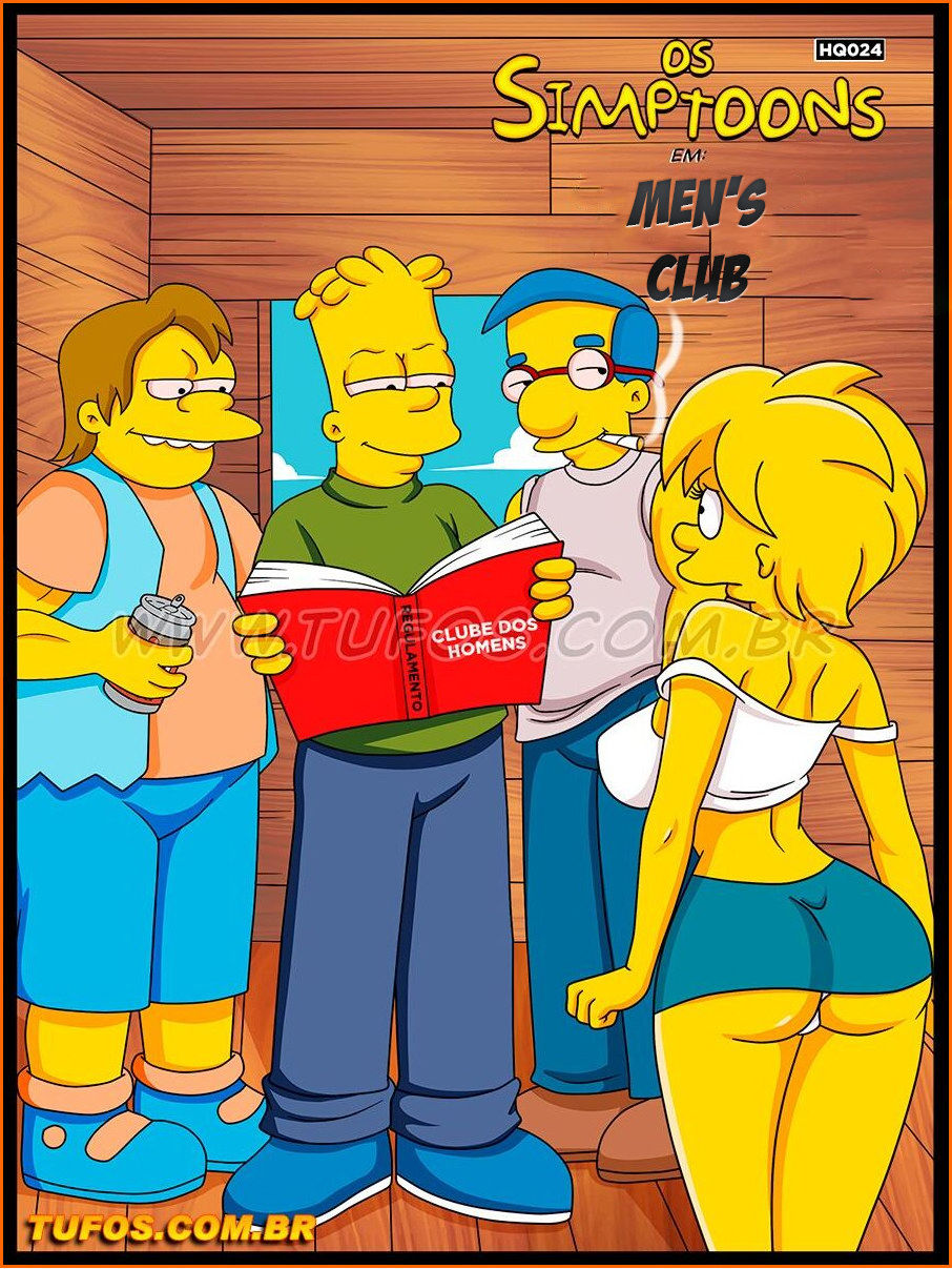 The Simpsons 24 – Men’s Club page 1 full