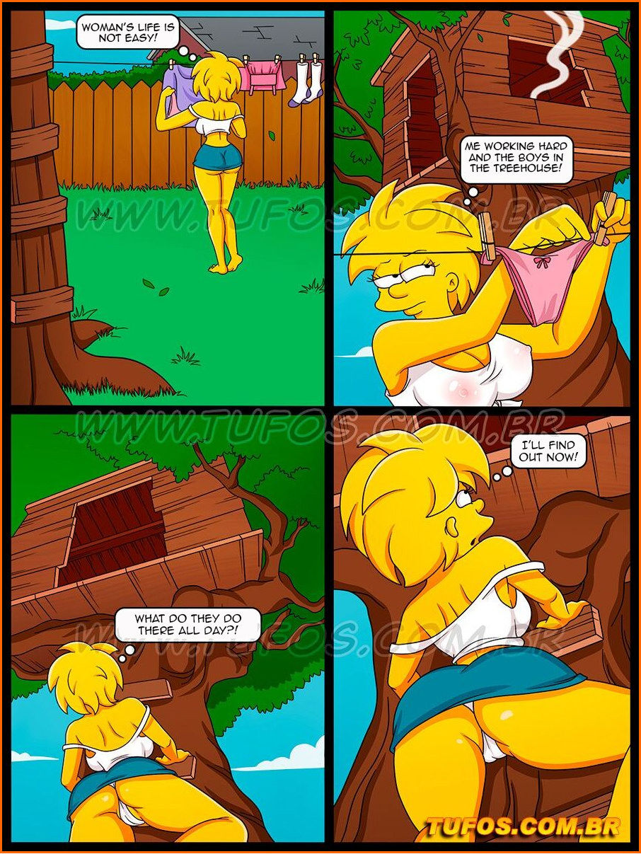 The Simpsons 24 – Men’s Club page 3 full