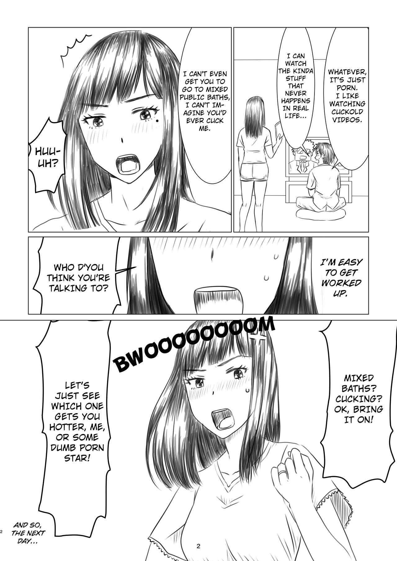 Chieri-san wa Makerarenai! Netorase Konyoku Onsen | Chieri-san Never Gives Up! Mixed Bathing Hot Spring of Cucking page 4 full