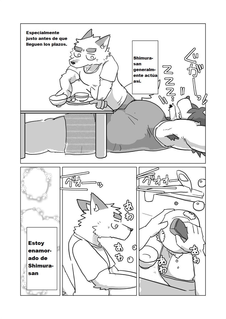 Shimura-san no Ushiro | Historia de Fondo de Shimura-san 1 page 5 full