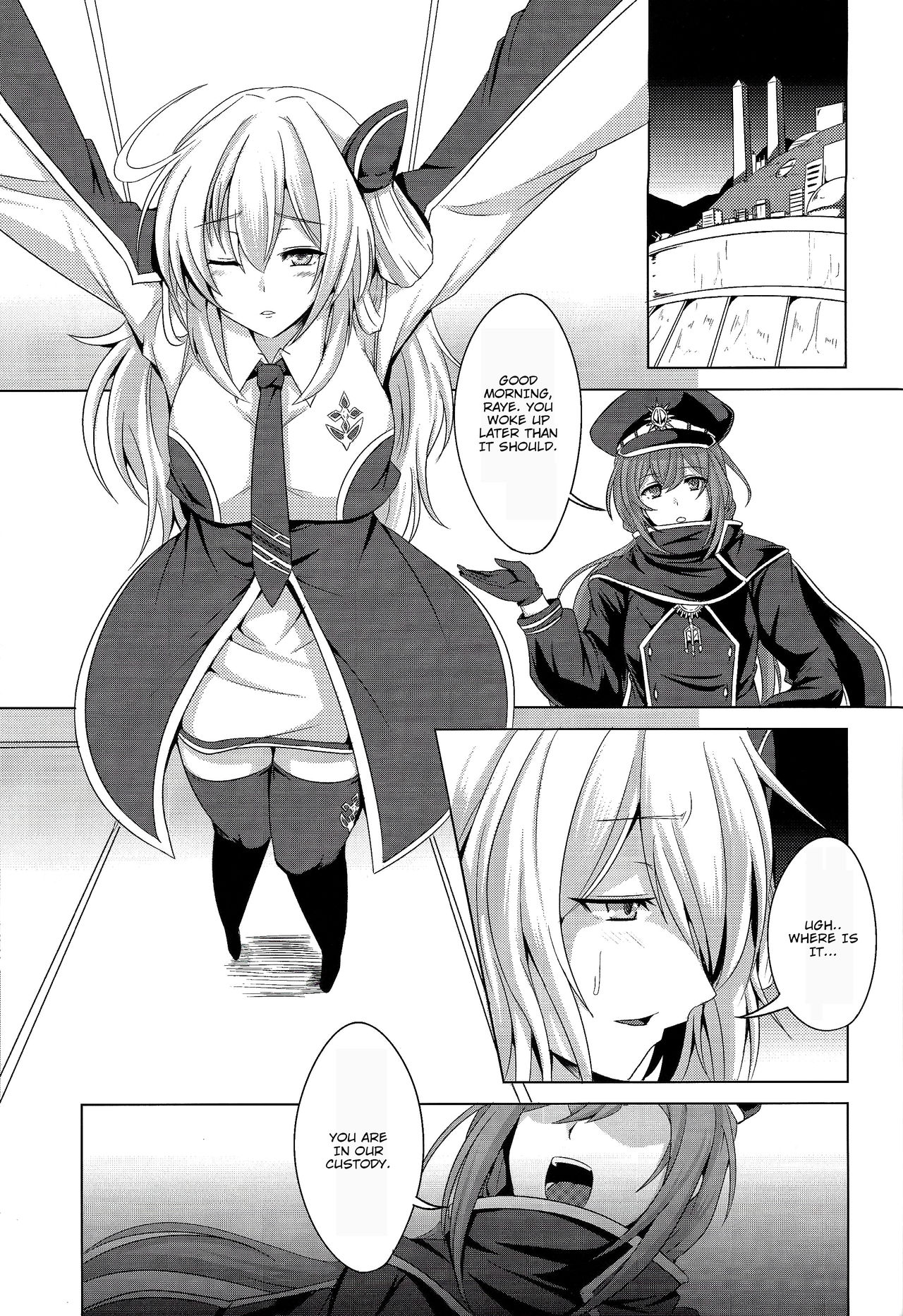 Sentouki Kanraku ~Kedakaki Senshi ga Ochiru Hi~ | Fallen Sky Striker ~The Day The Noble Warrior Falls~ page 2 full