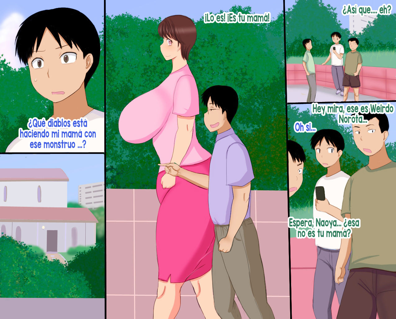 Eroge Chara ni Natta Mama | Mamá se convirtió en un personaje de juego porno page 4 full