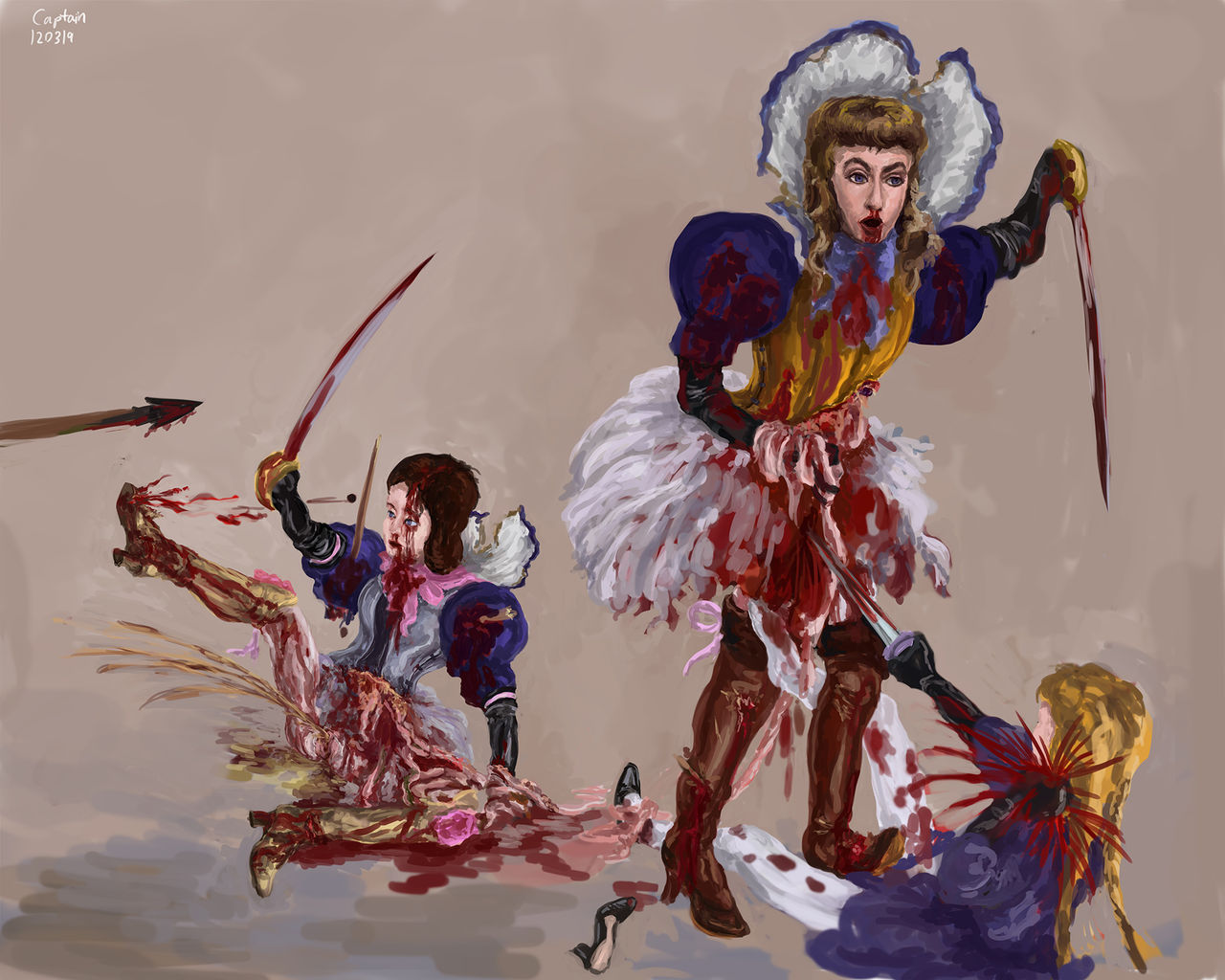 Armed Ladies Fighting World page 6 full