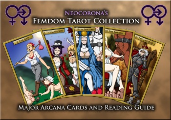 Femdom Tarot Cards -Major Arcana Cards, Symbolism, and Reading Guide cover