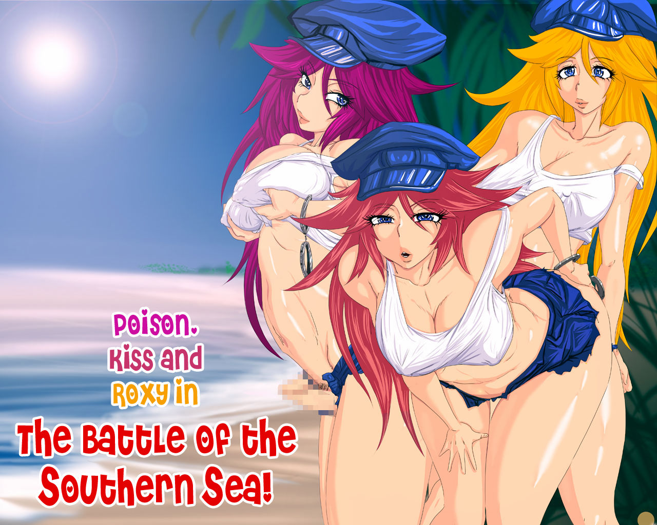 Poison, Kiss and Roxy in - The Battle of the Southern Sea! page 1 full