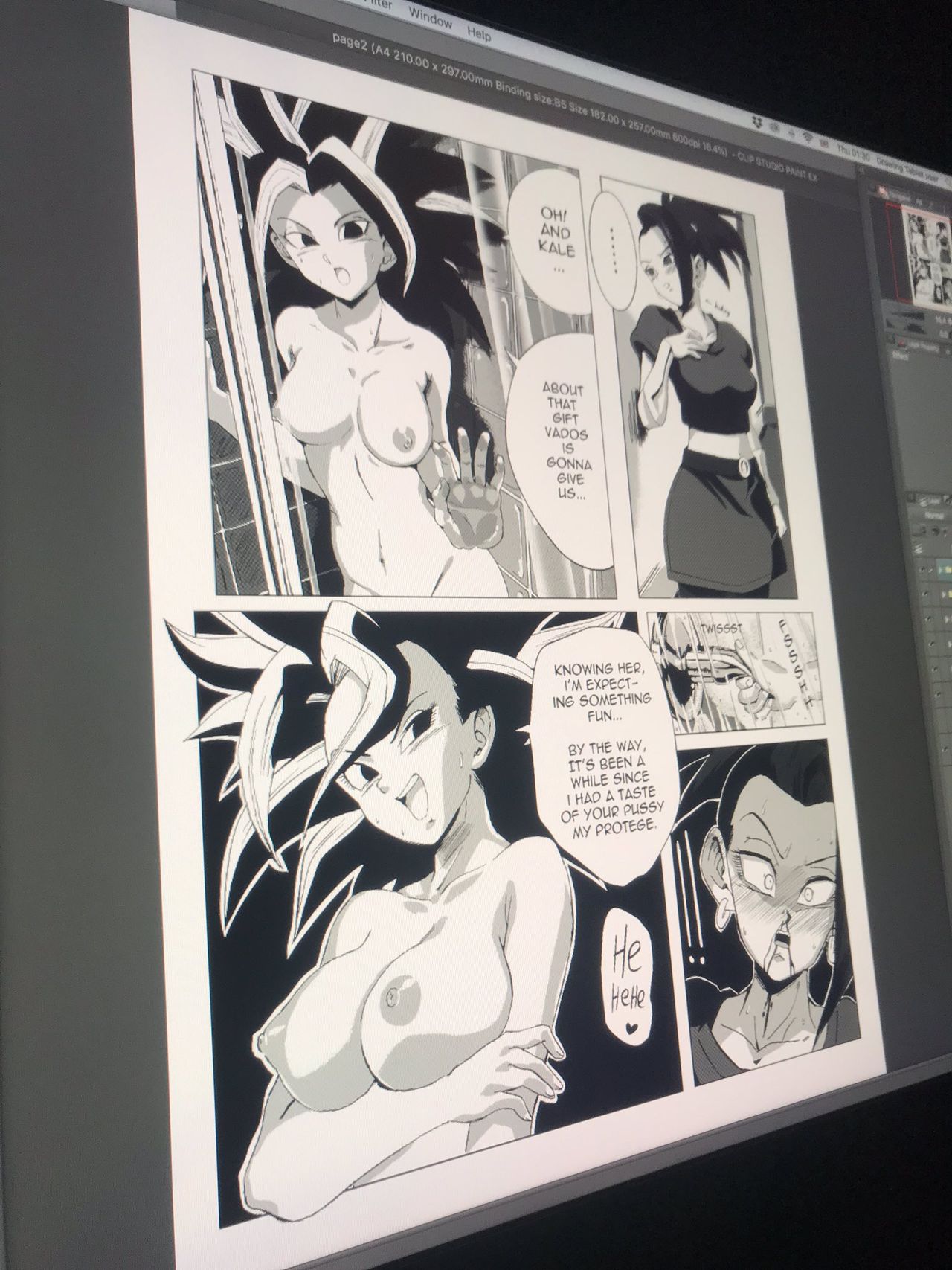 Saiyan Sisterly Love page 5 full