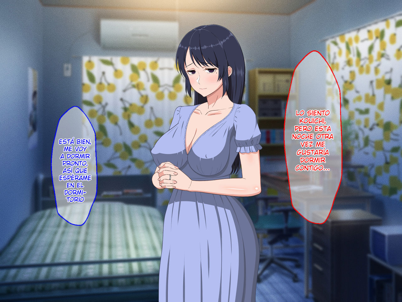 Sabishigari Bijin Haha wa Musuko to no Aiyoku Sex ni Oboreru page 6 full