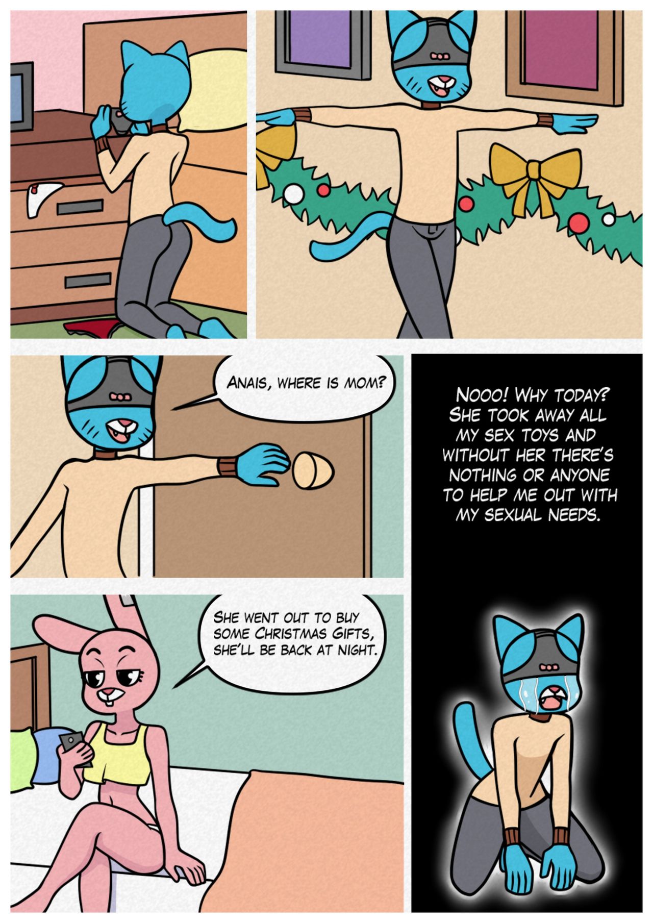 The Amazing Gumball Christmas page 7 full