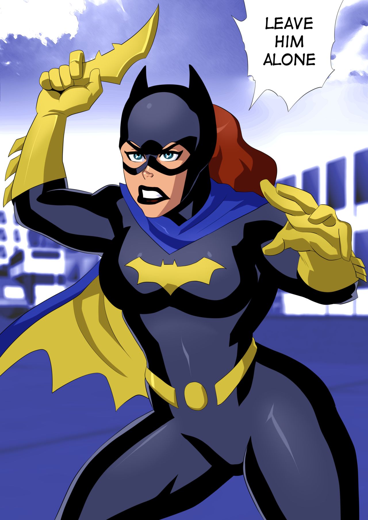 Batgirl vs Galatea page 3 full