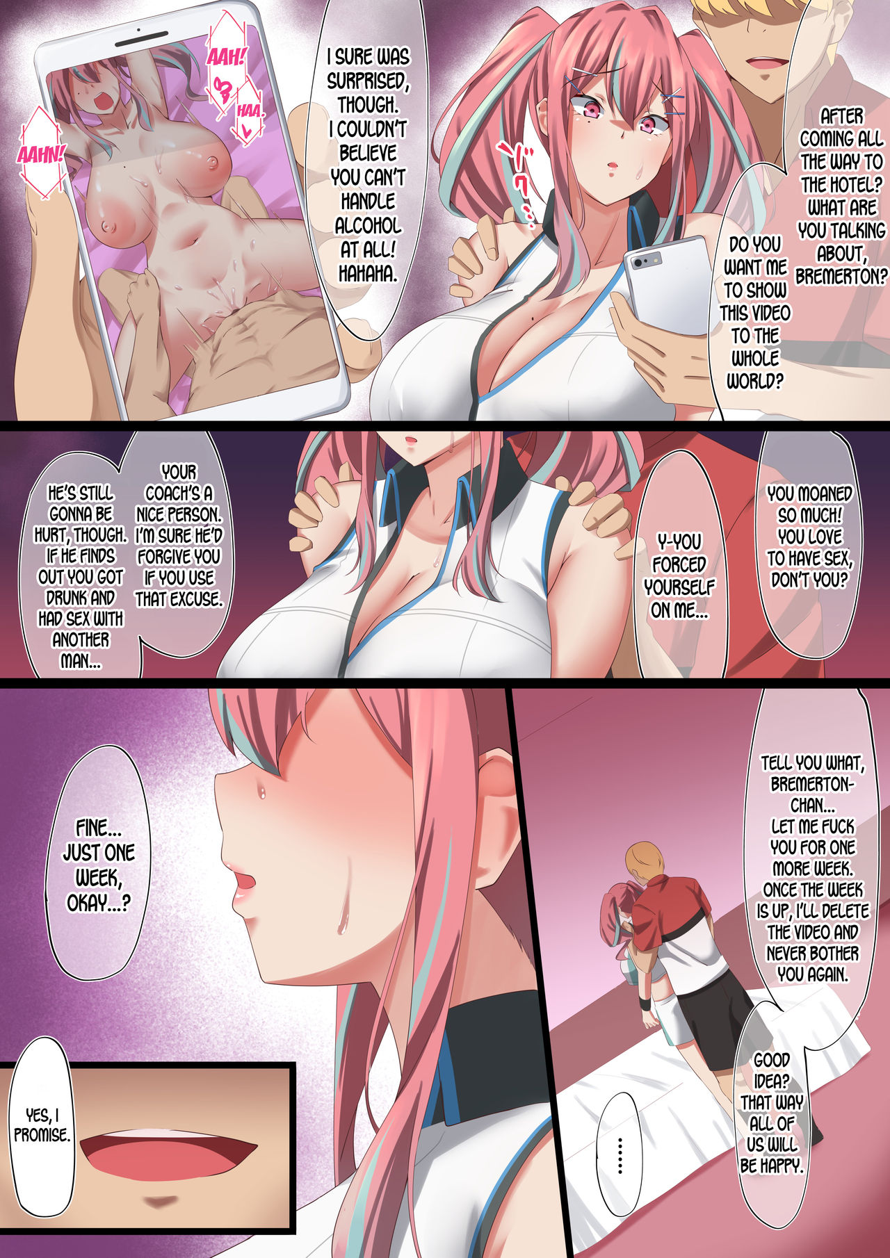 Bakunyuu Gyaru no Ore no Kanojo ga Teniser no Yarichin Otoko ni Netorareta Hanashi page 5 full