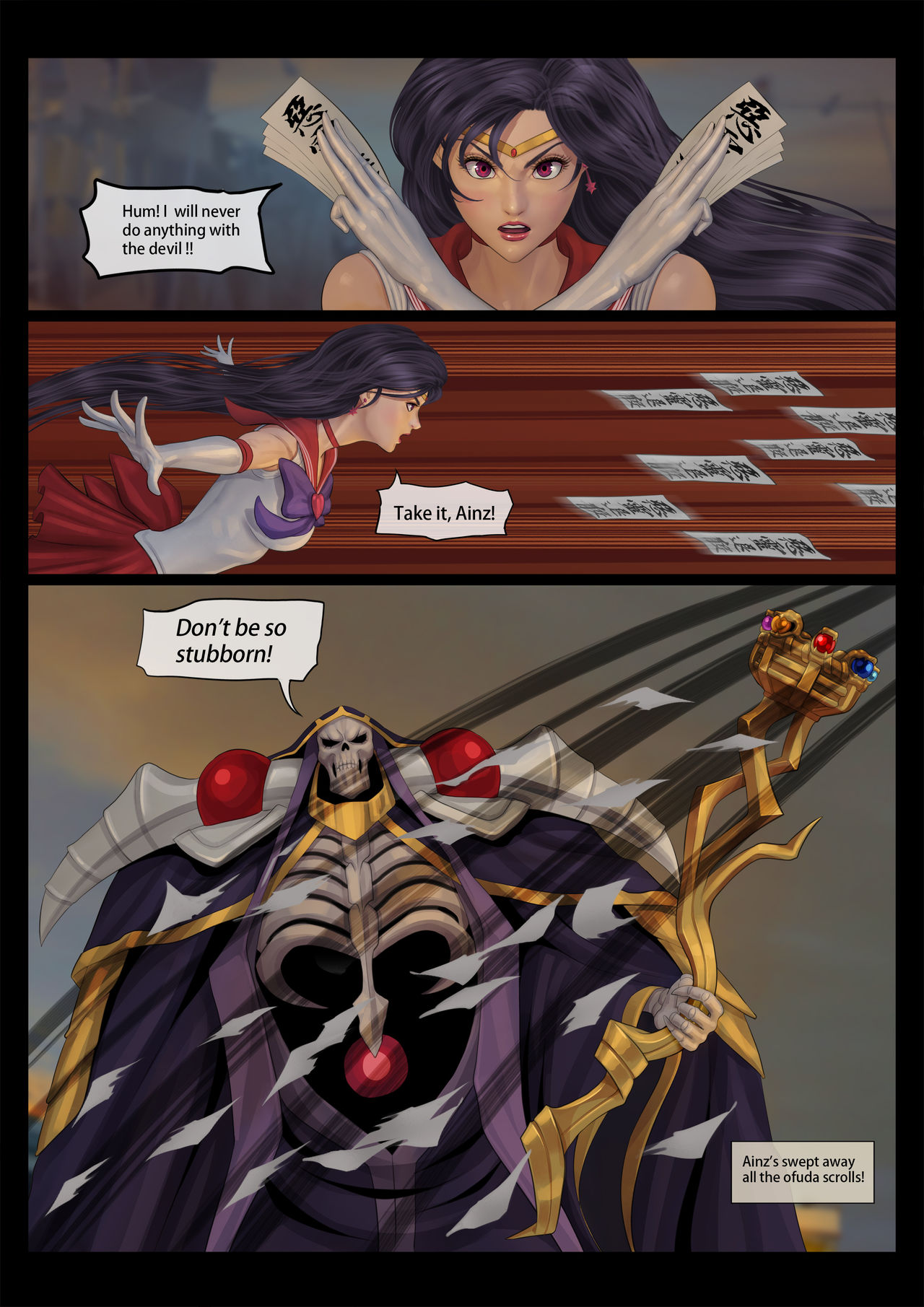 Sailor Mars feather fanbox COMPLETE page 8 full