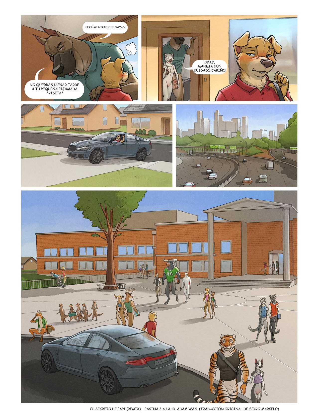 El Pequeño Secreto de Papá  Español Zaush page 4 full