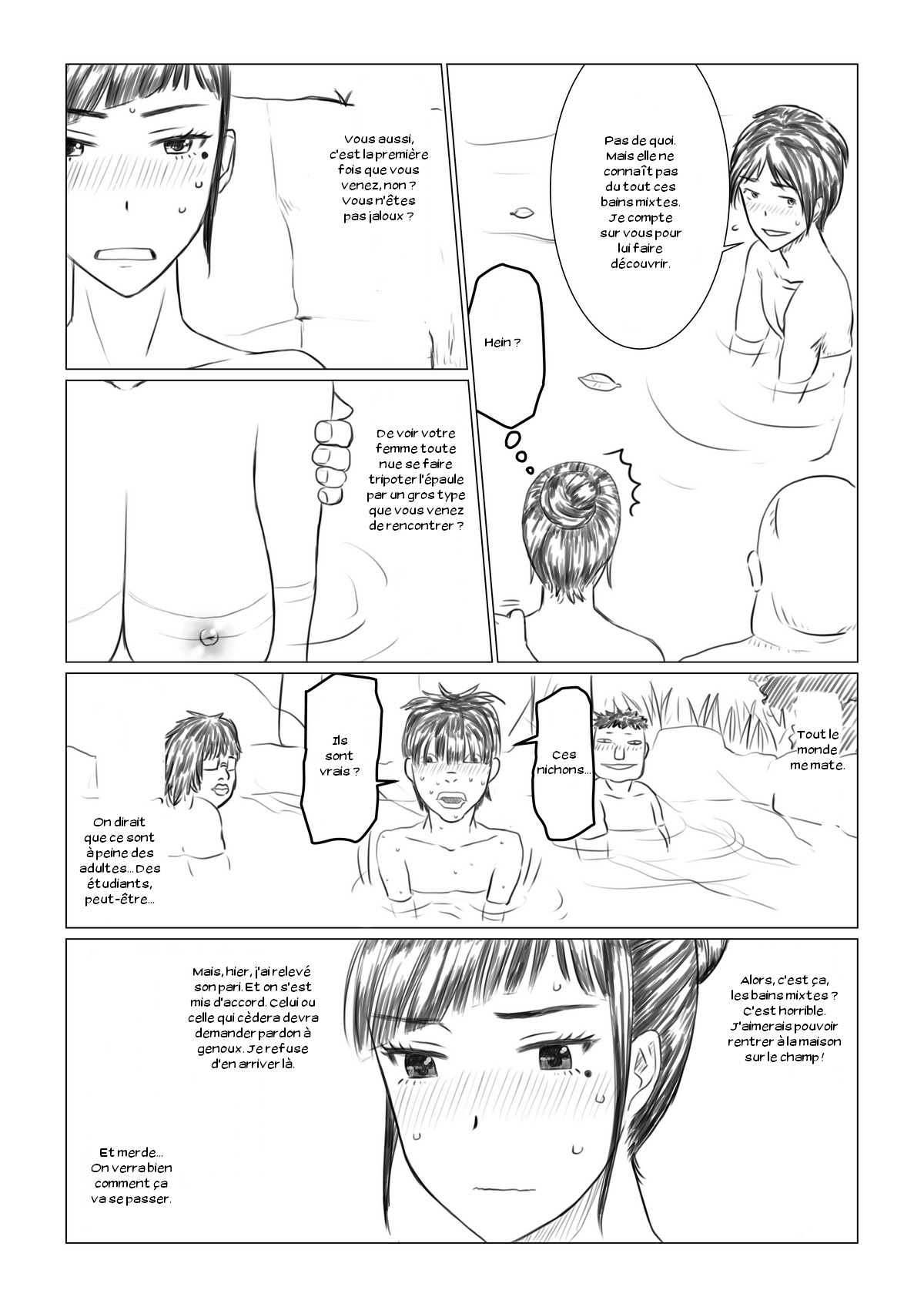 Chieri-san wa Makerarenai! Netorase Konyoku Onsen page 6 full