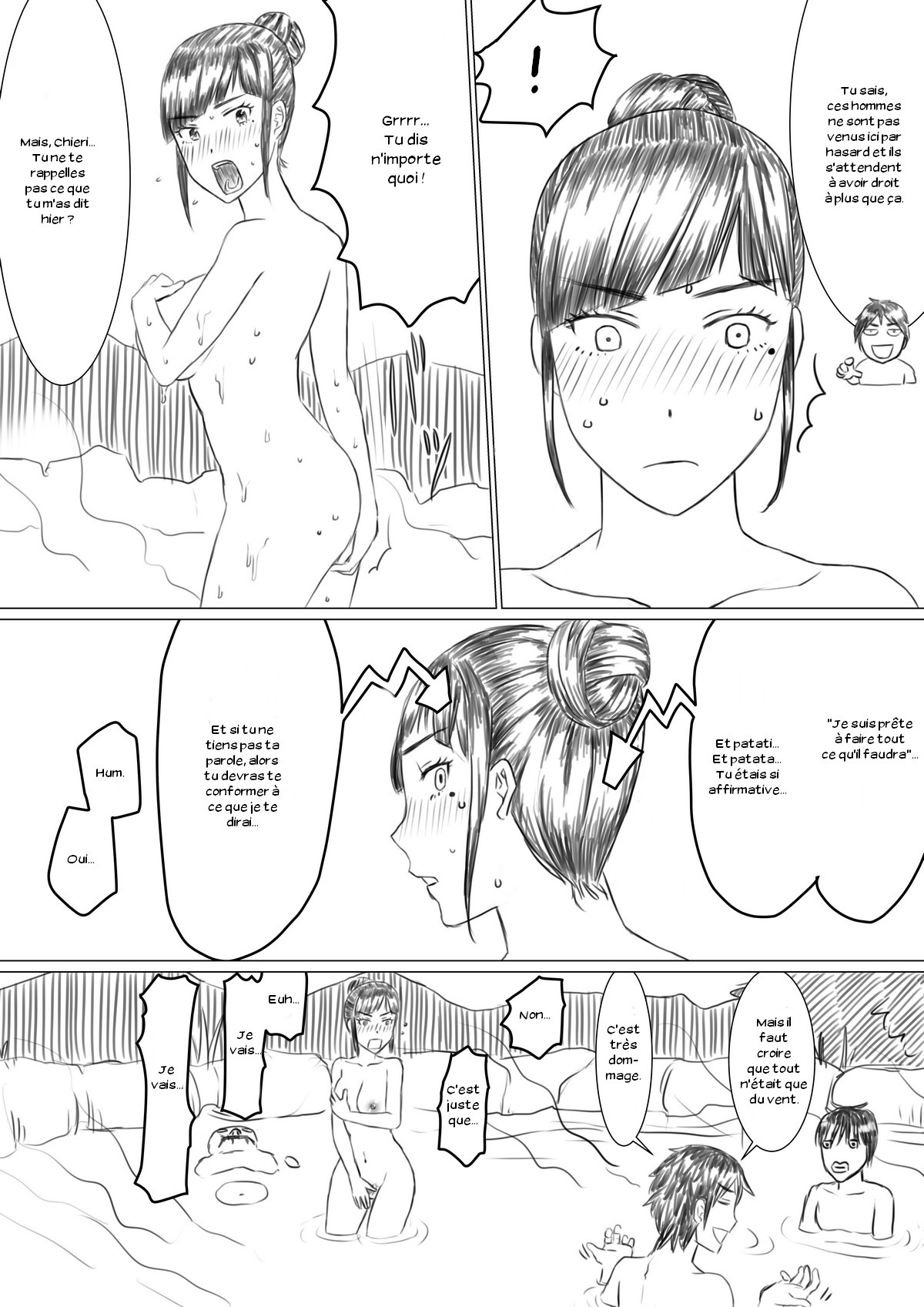 Chieri-san wa Makerarenai! Netorase Konyoku Onsen page 9 full