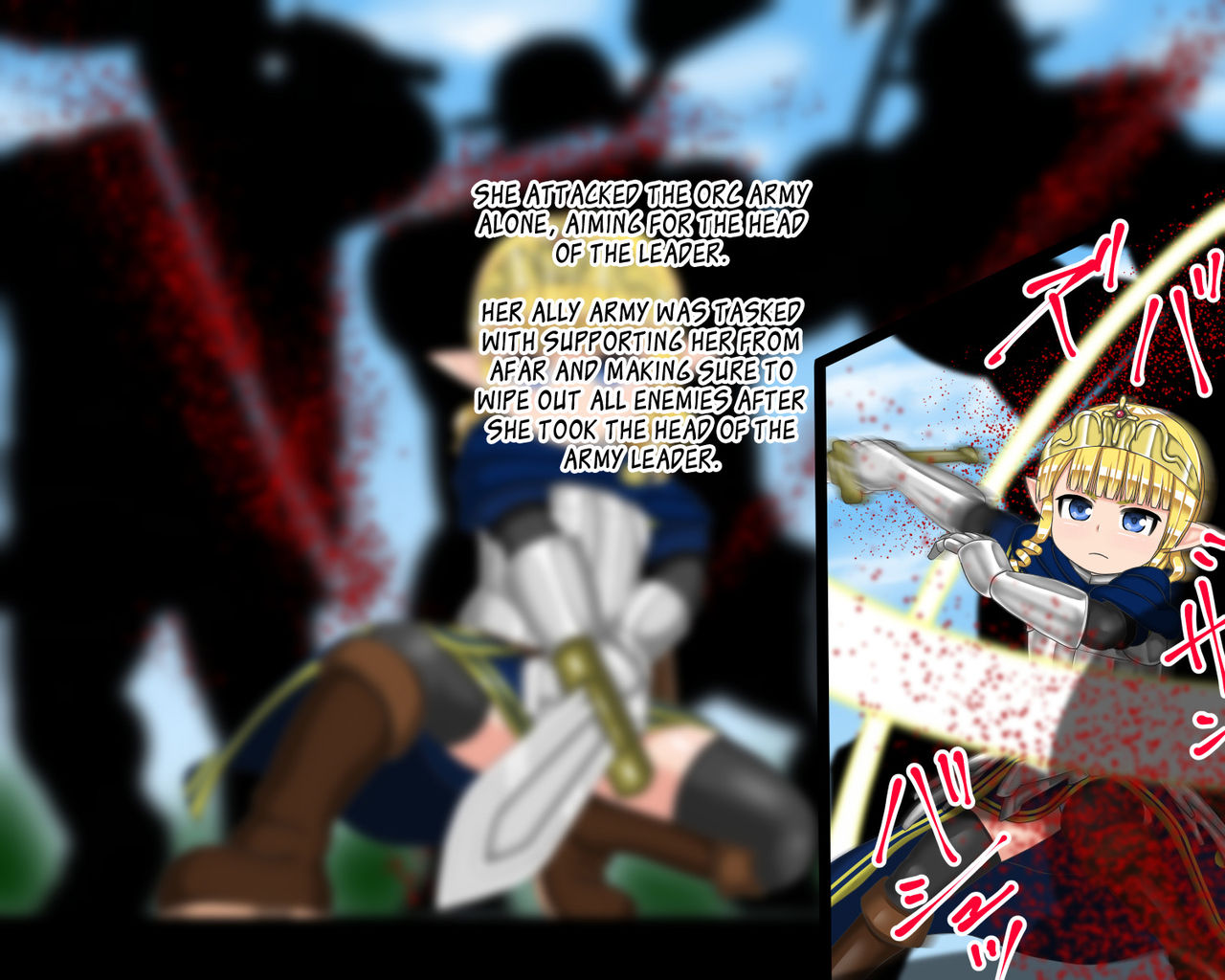 Orc no Koushuu Benjo ni Natta Loli Hime Kishi page 8 full