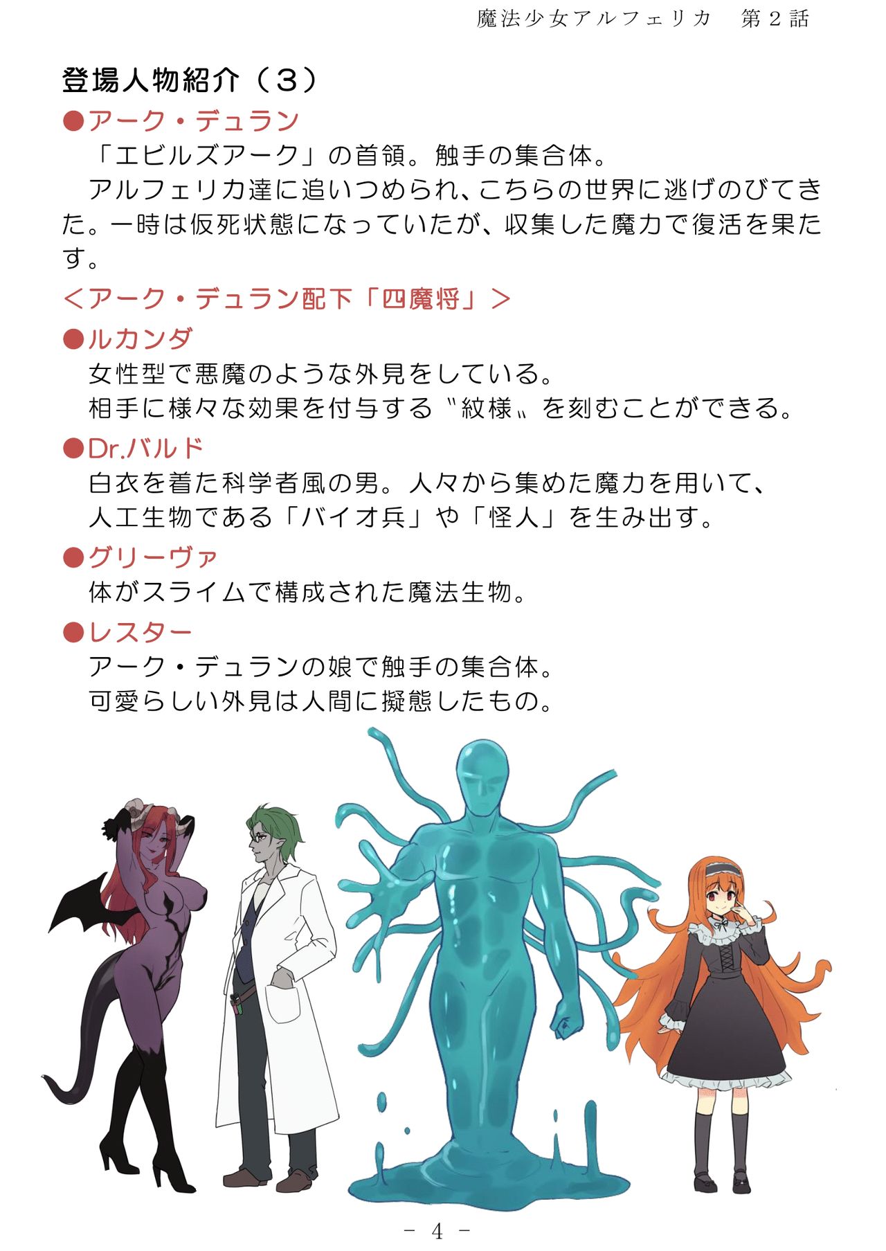Mahou Shoujo Alferica Ch.2 Zetubou ni Sizumu Futari no Mahou Shoujo page 5 full
