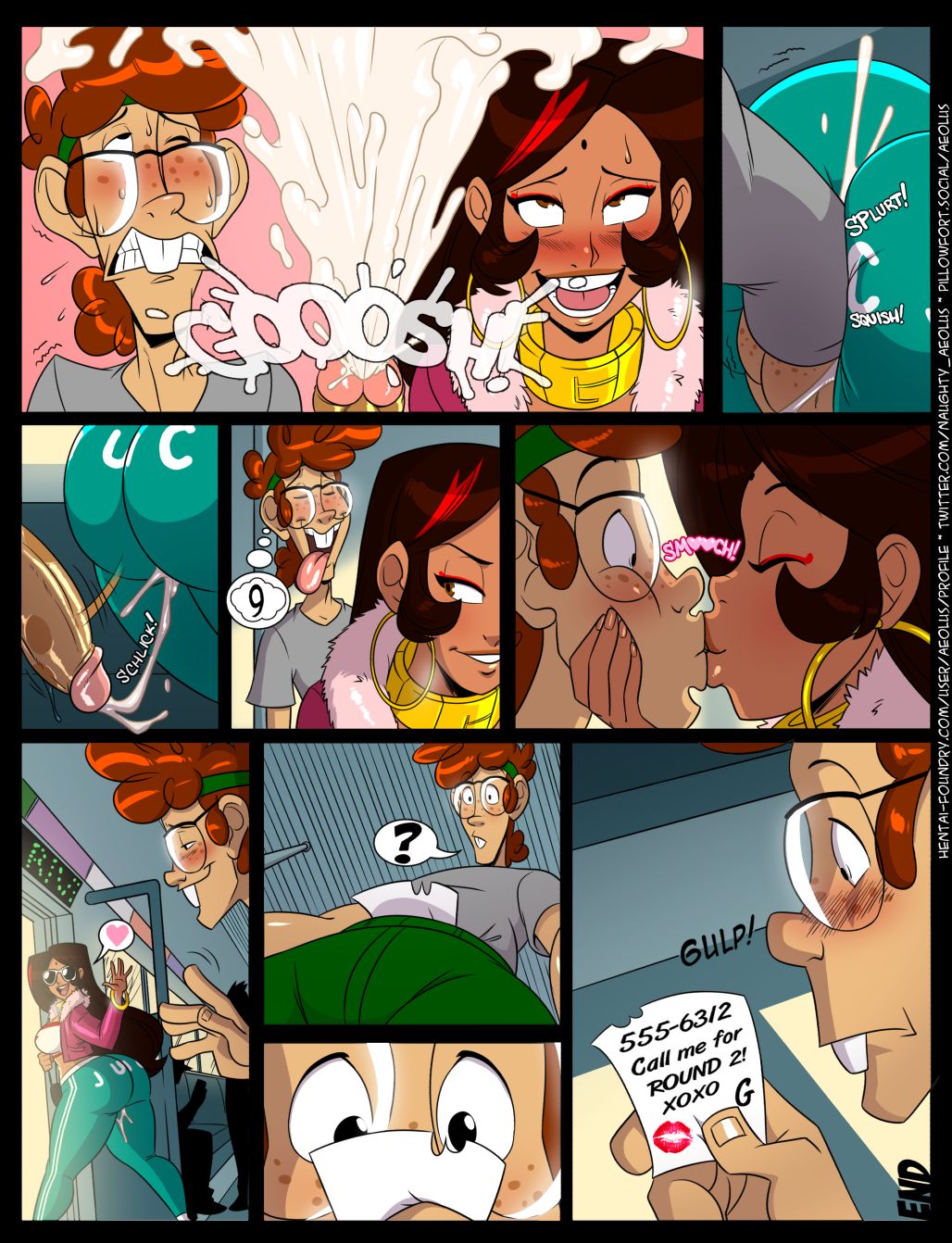Davey x Gala - Ridin' the D Train page 7 full
