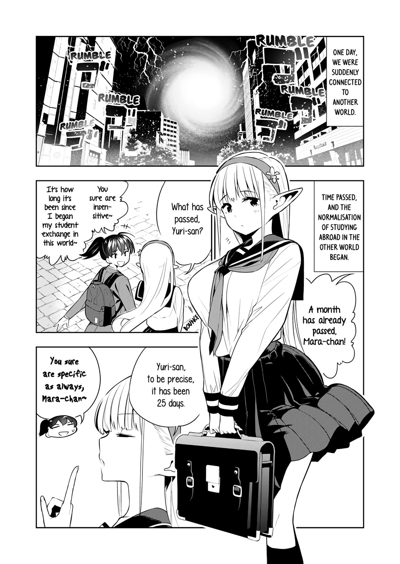 Futanari no Elf page 1 full