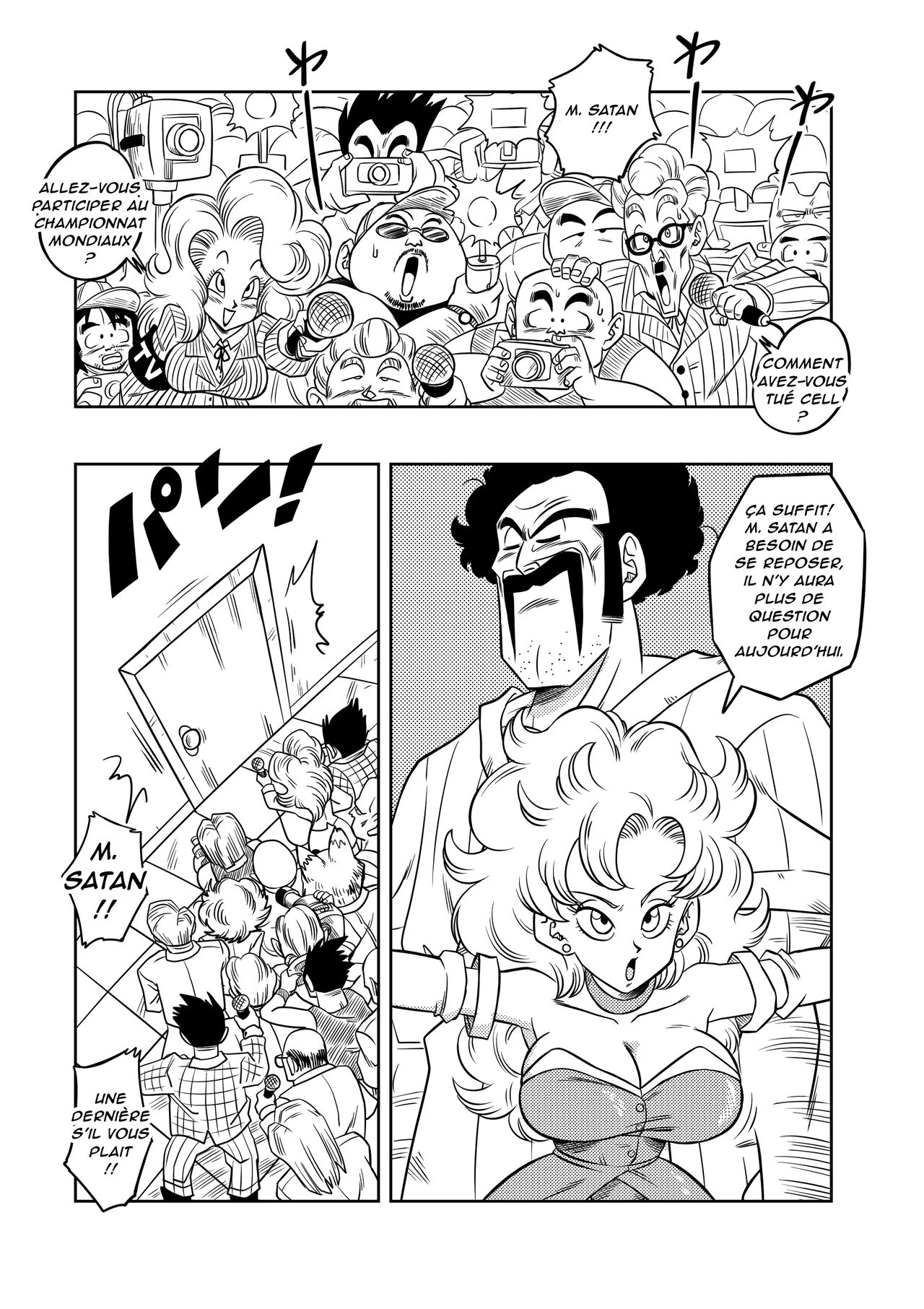 Mister Satan no Himitsu no Training | Mr. Satan's Secret Training page 3 full