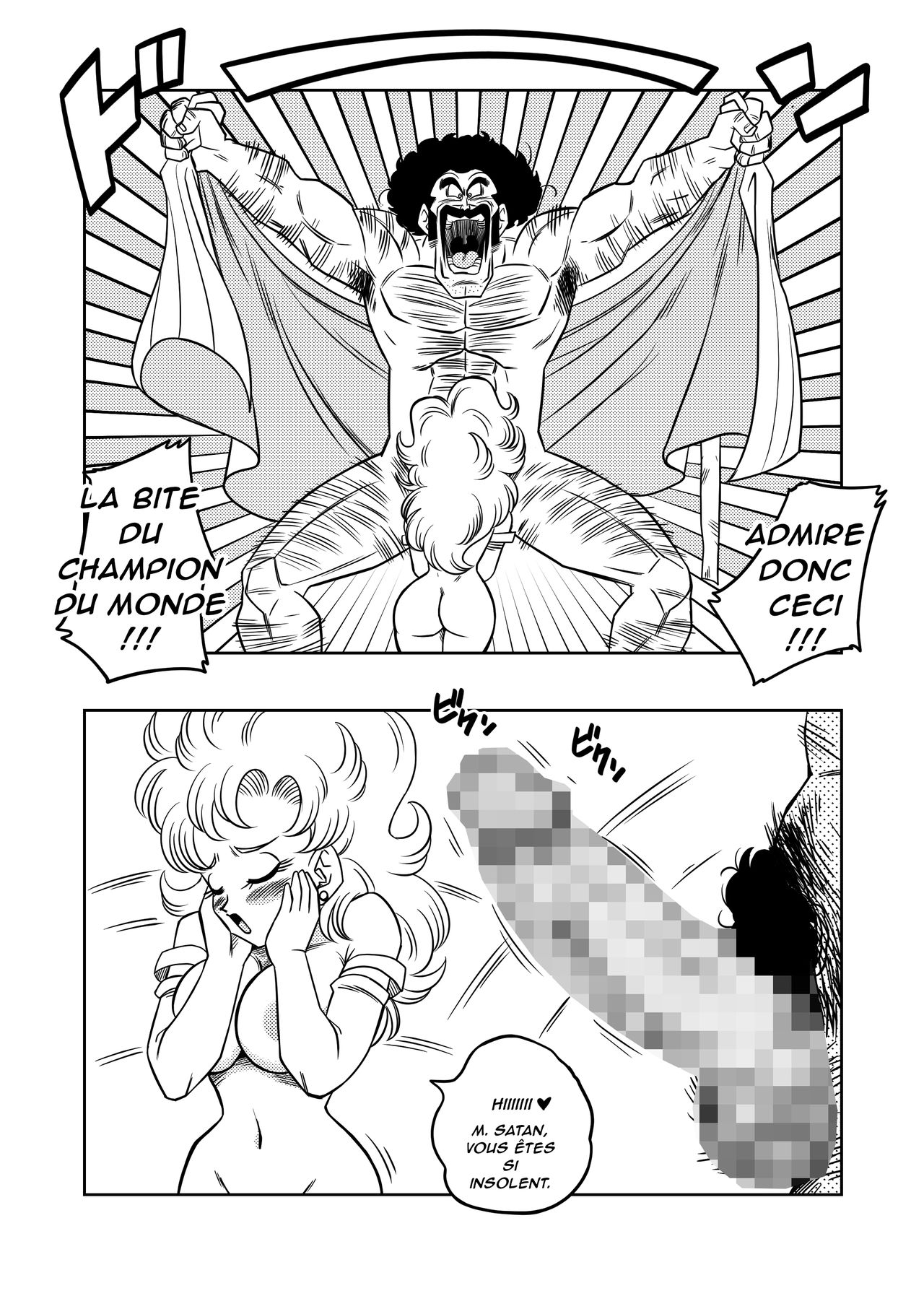 Mister Satan no Himitsu no Training | Mr. Satan's Secret Training page 8 full