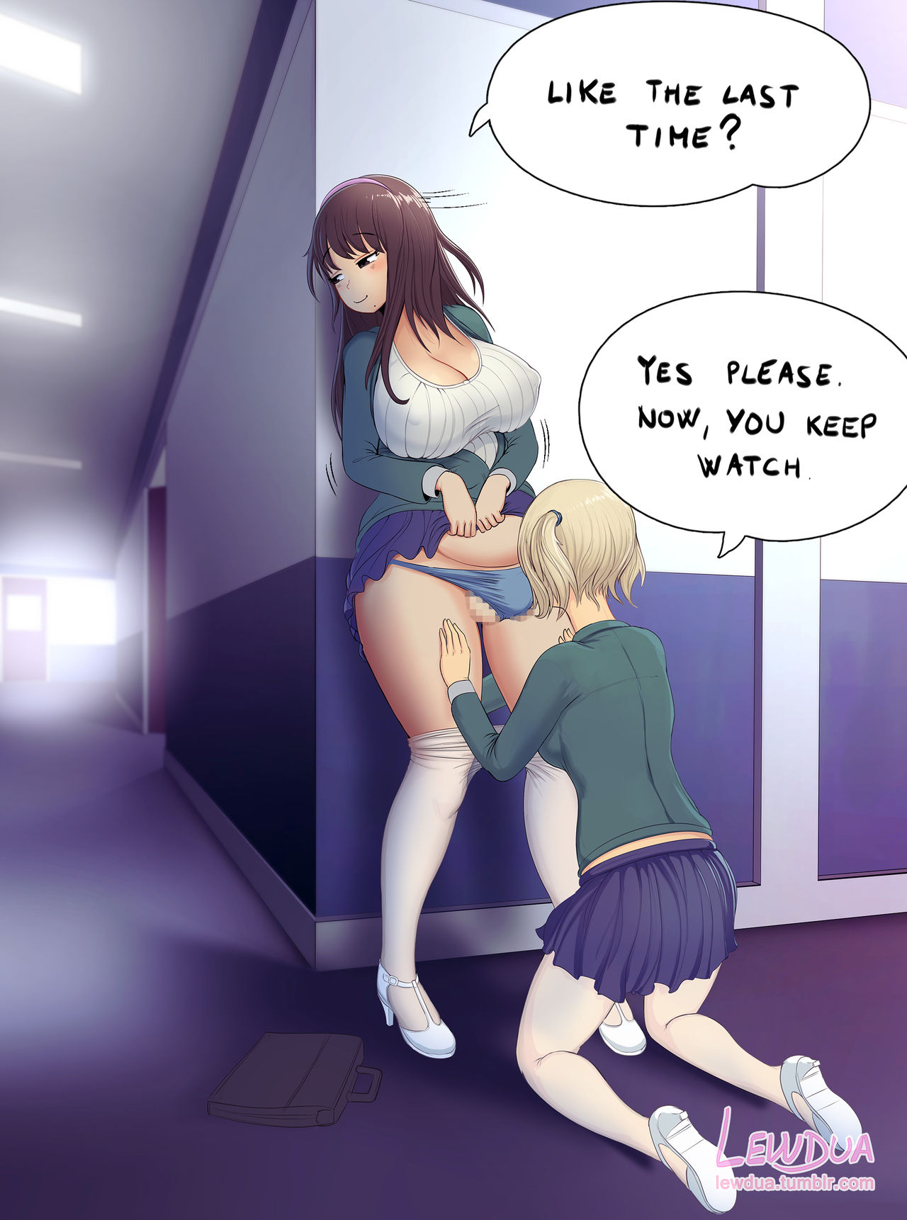 Urgent desire - Nessie and Alison page 2 full