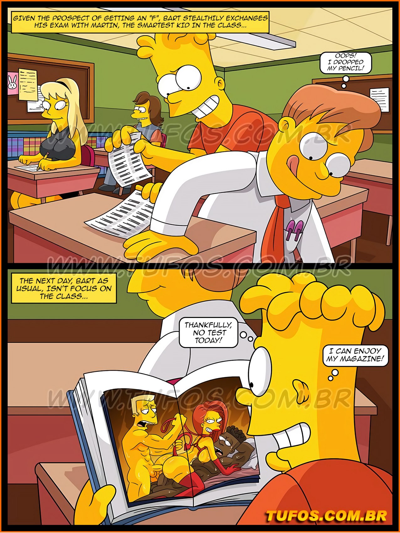 The Simpsons 23 Intelligence Test page 3 full