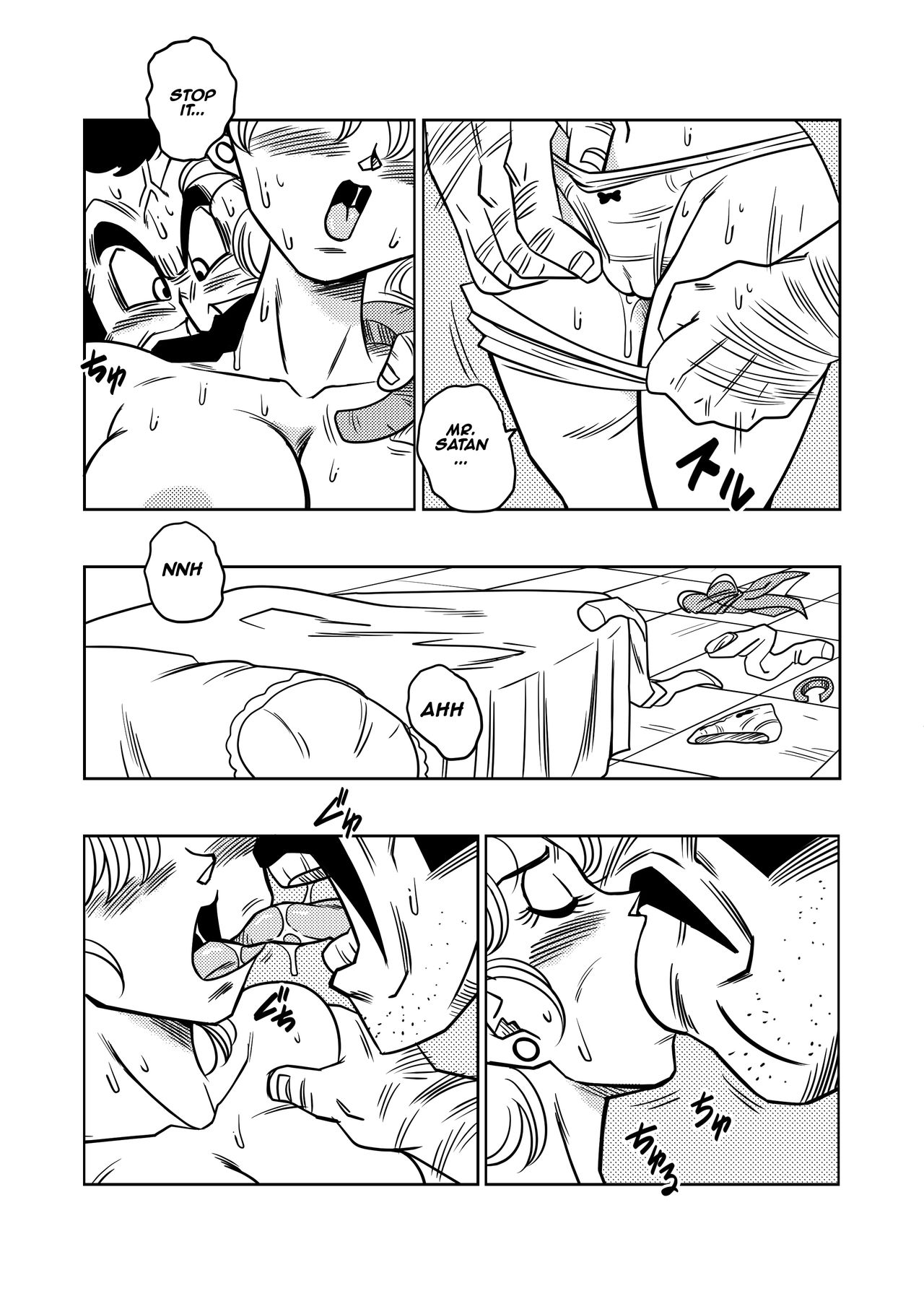 Mister Satan no Himitsu no Training | Mr. Satan's Secret Training page 7 full