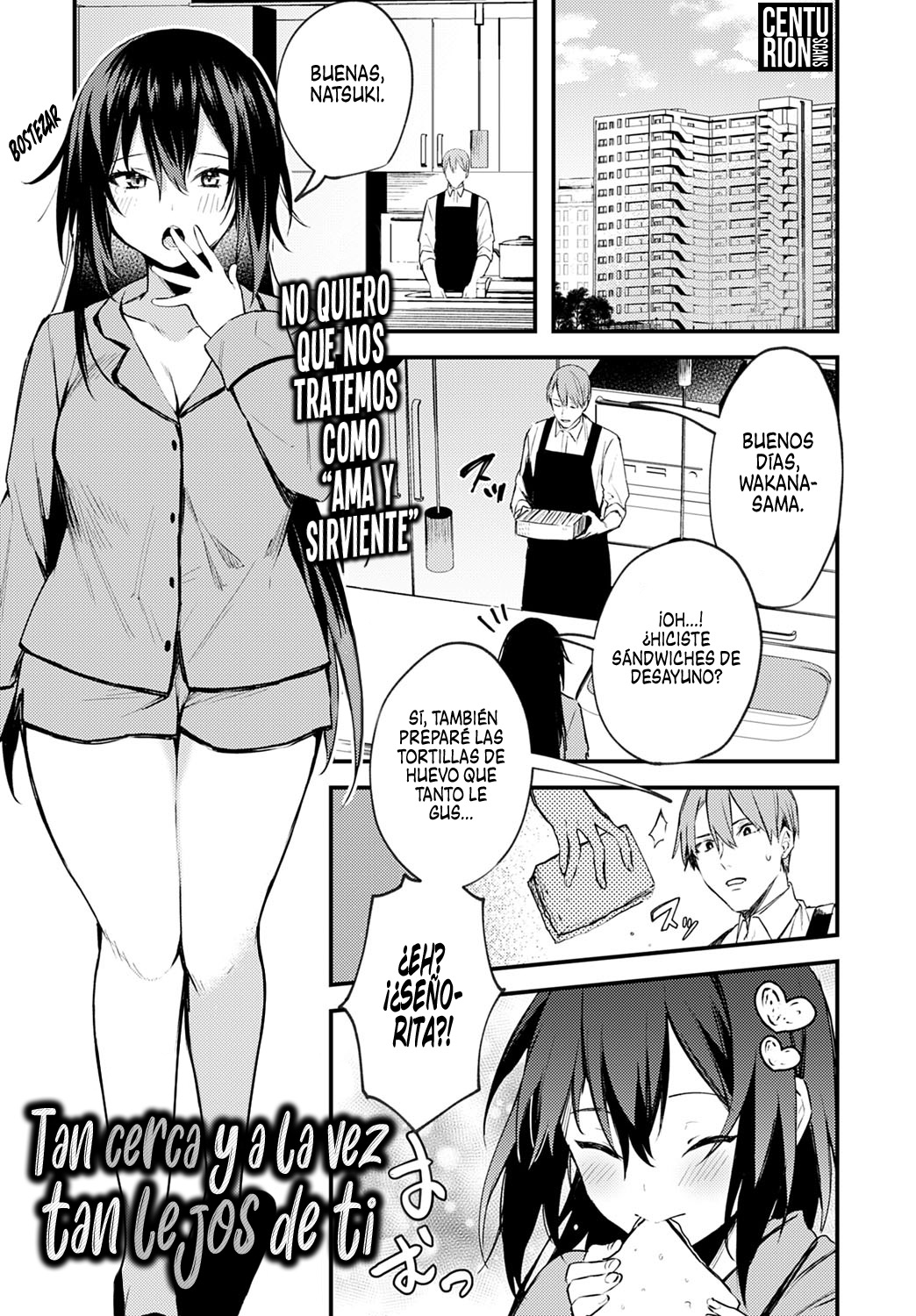 Chikakute Tooi Anata | Tan cerca y a la vez tan lejos de ti page 1 full