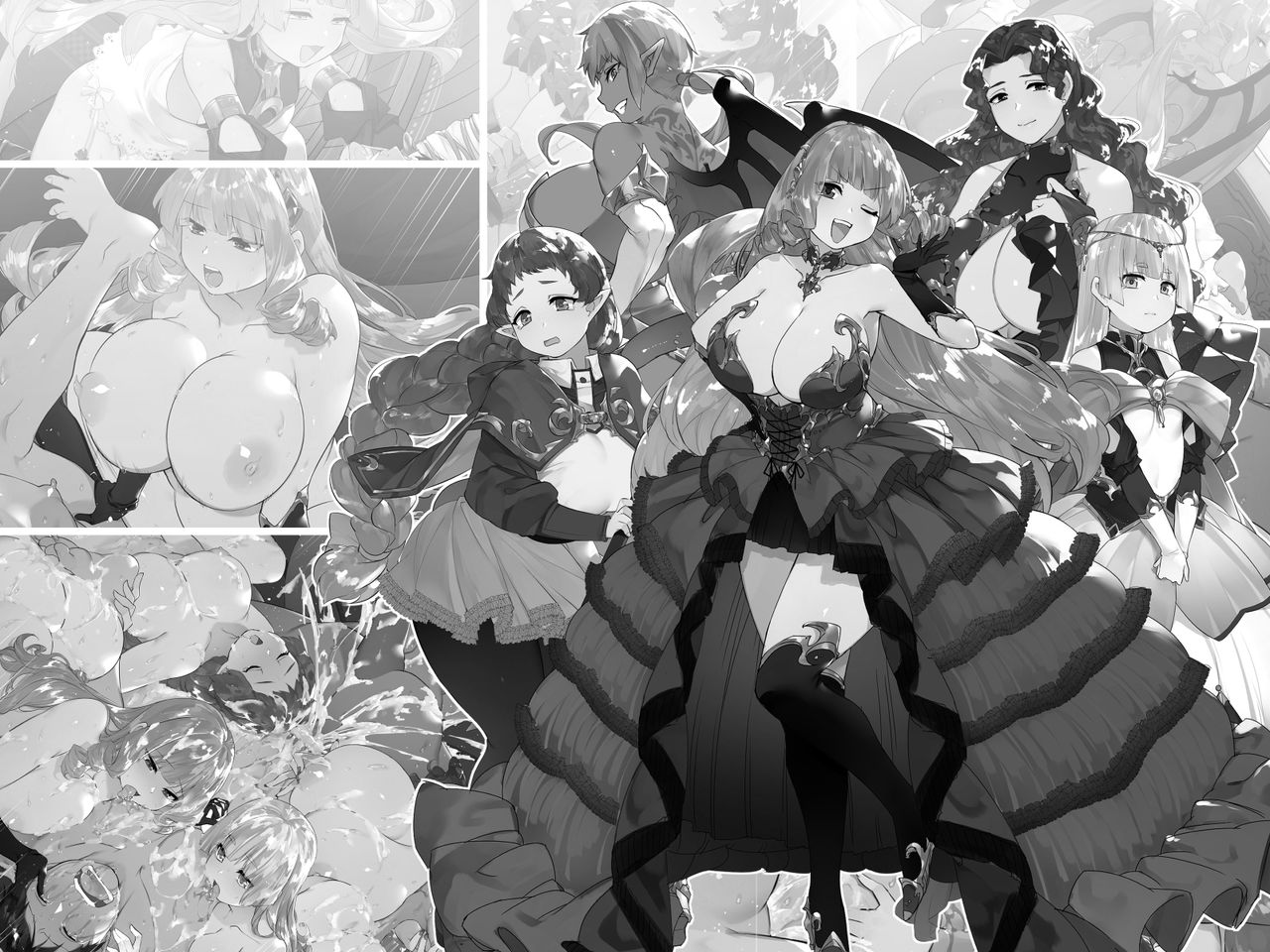 Do M Tensei ! -Otome Game no Sekai ni Mob Tensei Shita Rival Reijou-tachi ga Do S Sugiru !- page 2 full