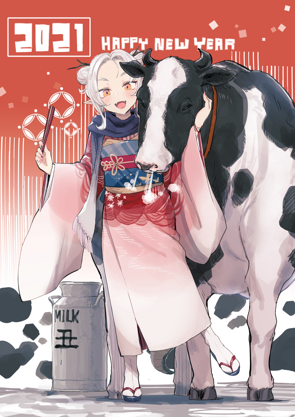 Happy New Years 2021 / Year of the Cow page 4 full
