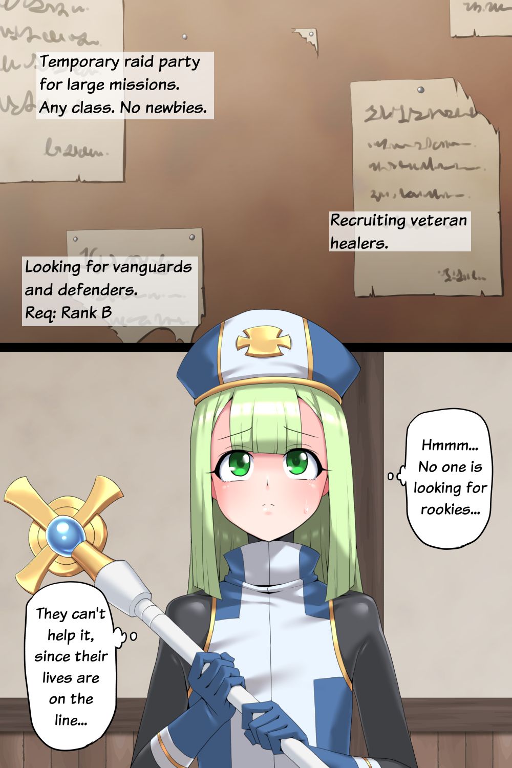 Otoko Souryo to Futari no Eiyuu | The Femboy Priest And The 2  Heroes page 3 full