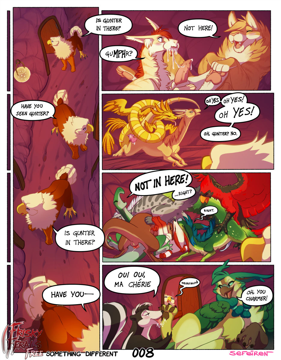 Frisky Ferals - Something Different page 8 full