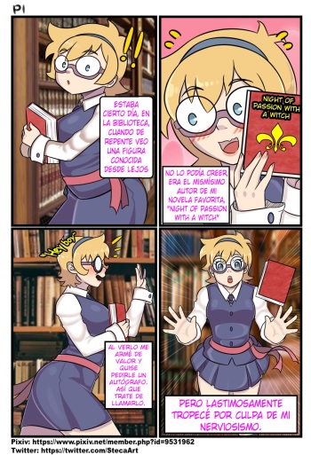 little witch academia Comic Español cover