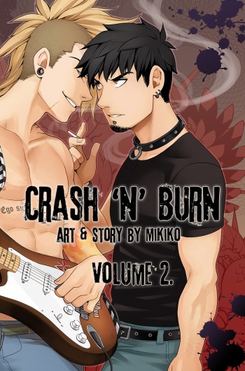 Crash 'n' Burn Vol. 2 by Mikiko Ponczeck cover