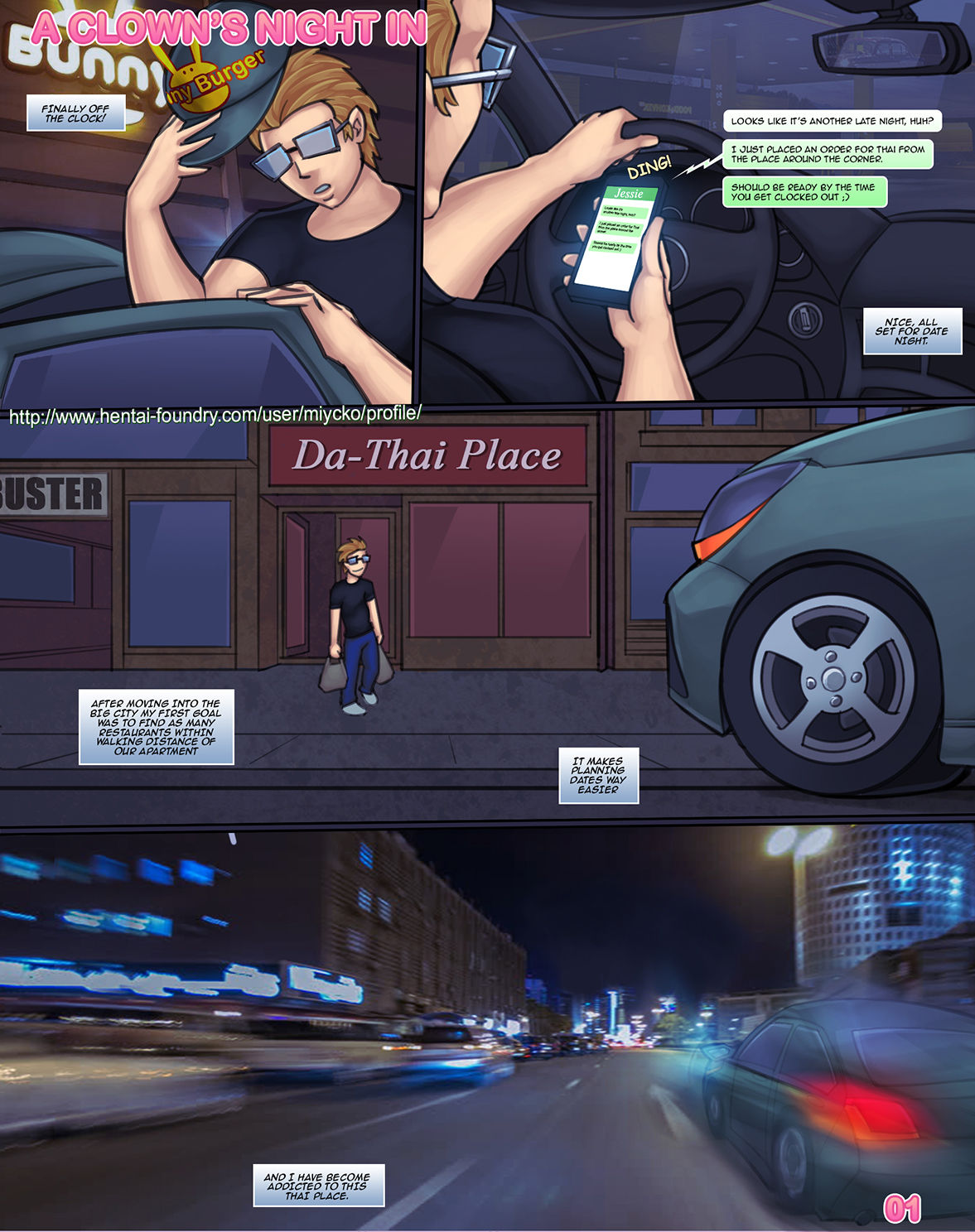 A Clown's Night In page 2 full