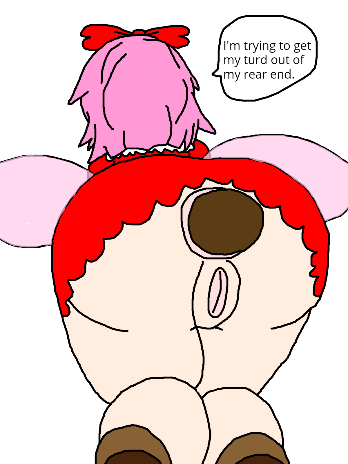 Ribbon goes pooping &amp; farting *aww* page 6 full