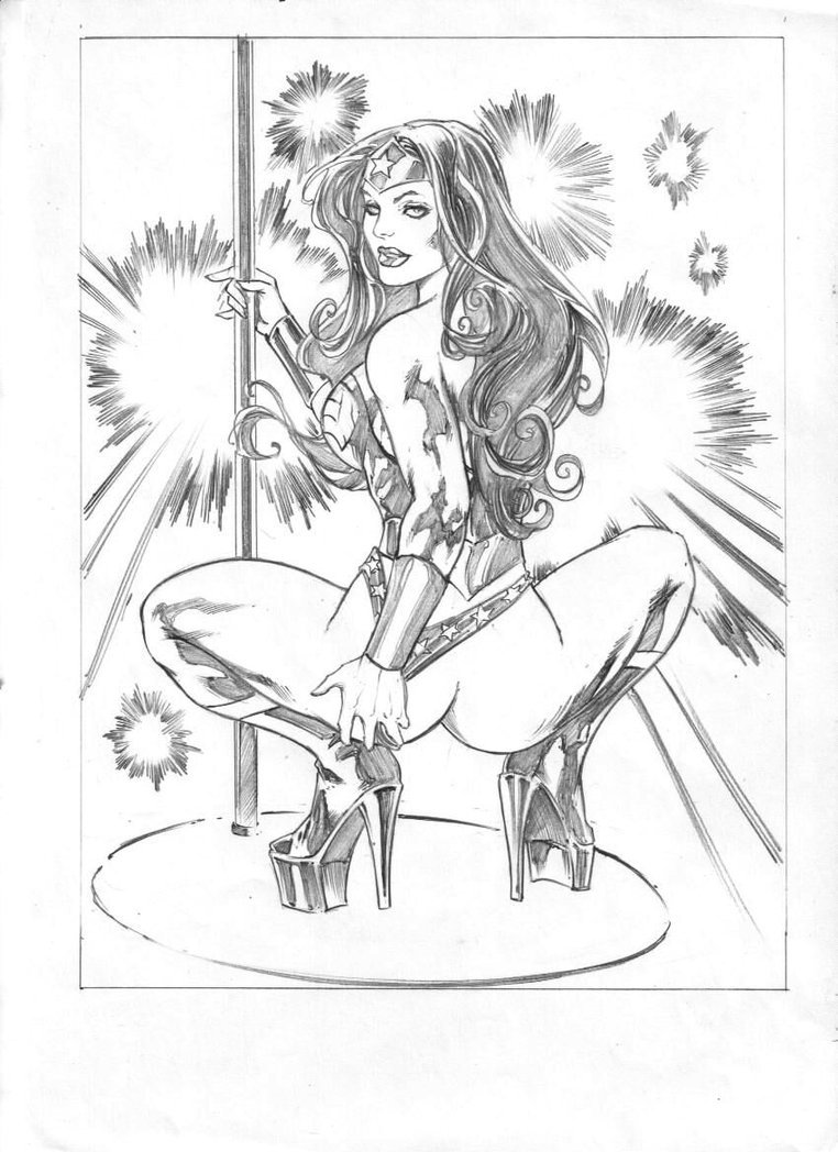 Benes studio: Wonder Woman page 2 full