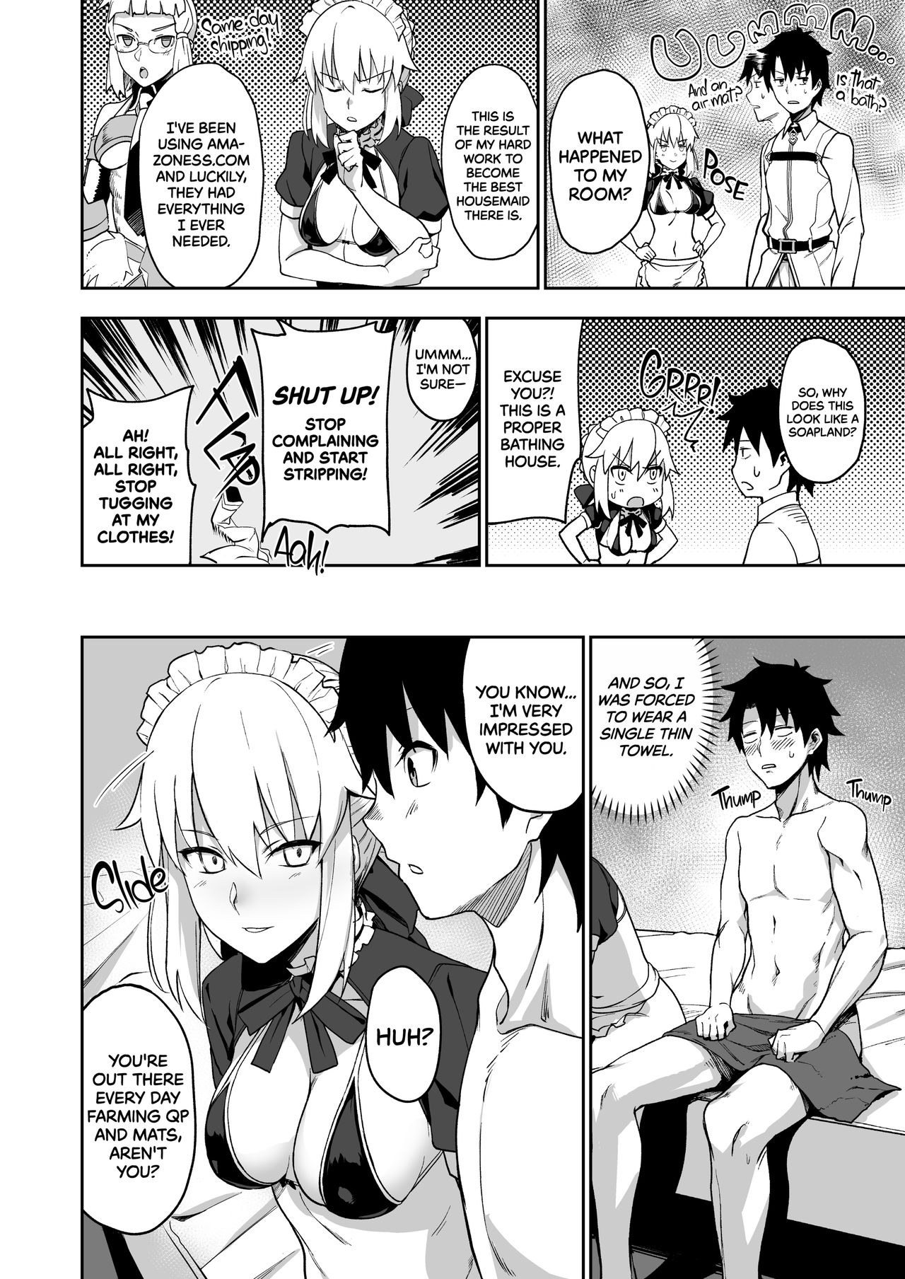Chaldea Soap SSS-kyuu Gohoushi Maid | Chaldea Soapland's Premium Maid page 3 full
