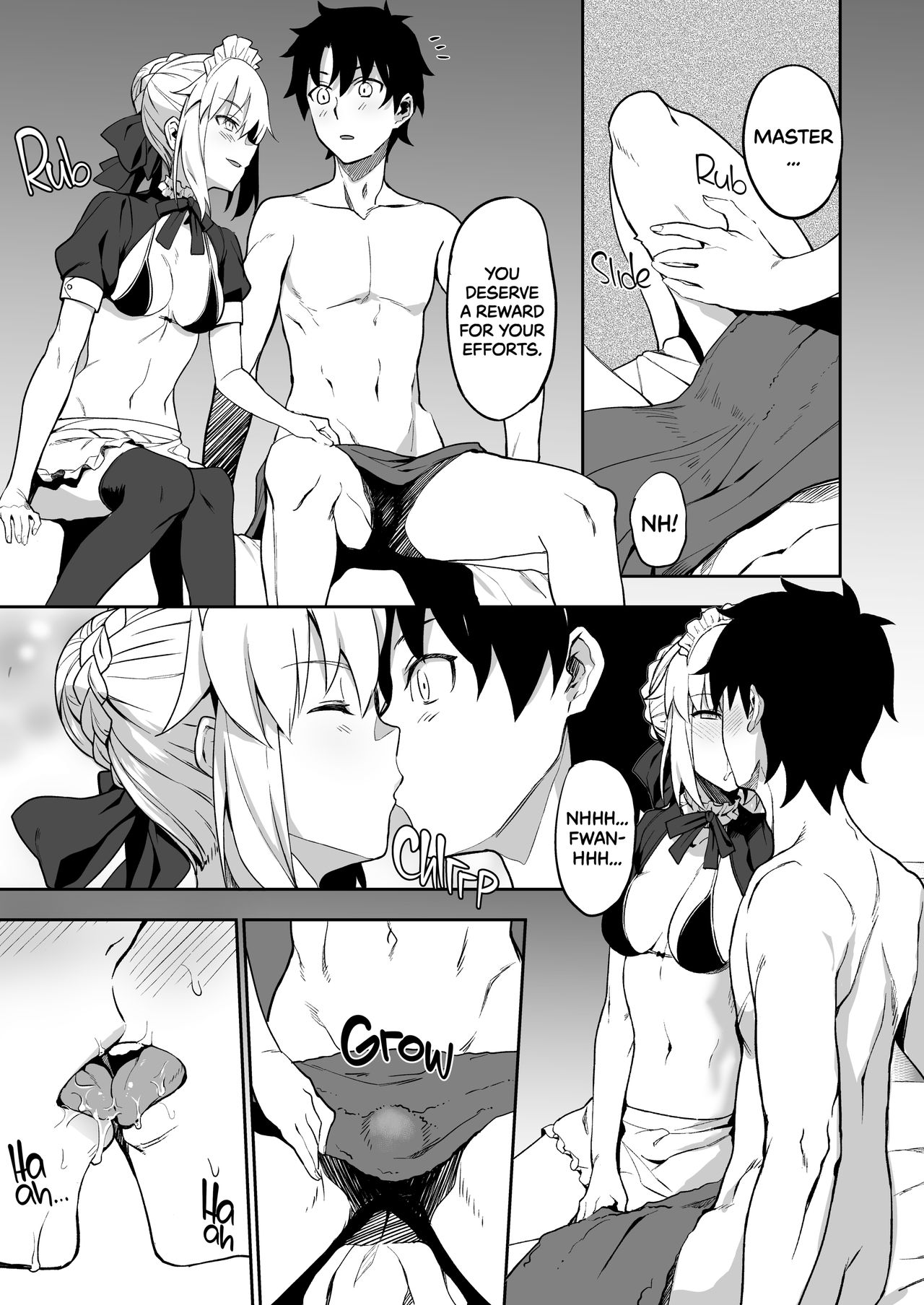 Chaldea Soap SSS-kyuu Gohoushi Maid | Chaldea Soapland's Premium Maid page 4 full