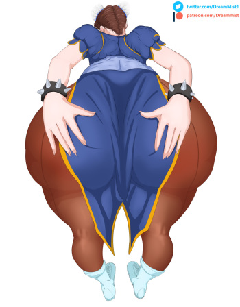 Chun-li Ass cover
