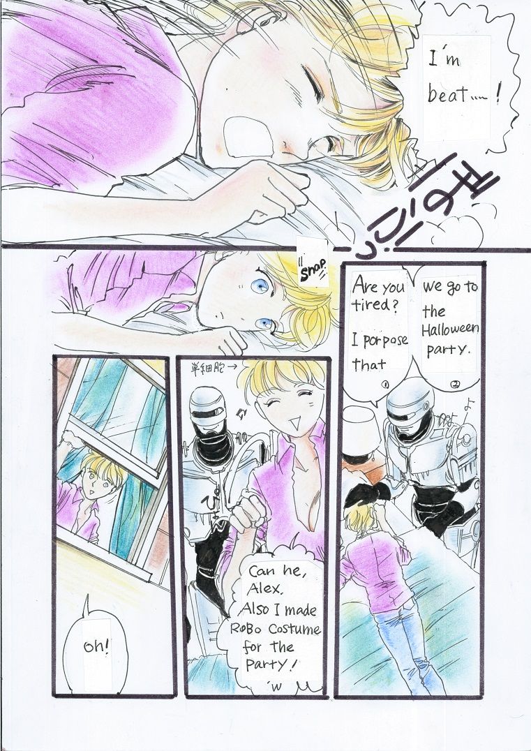 A Halloween Night 35P English page 2 full